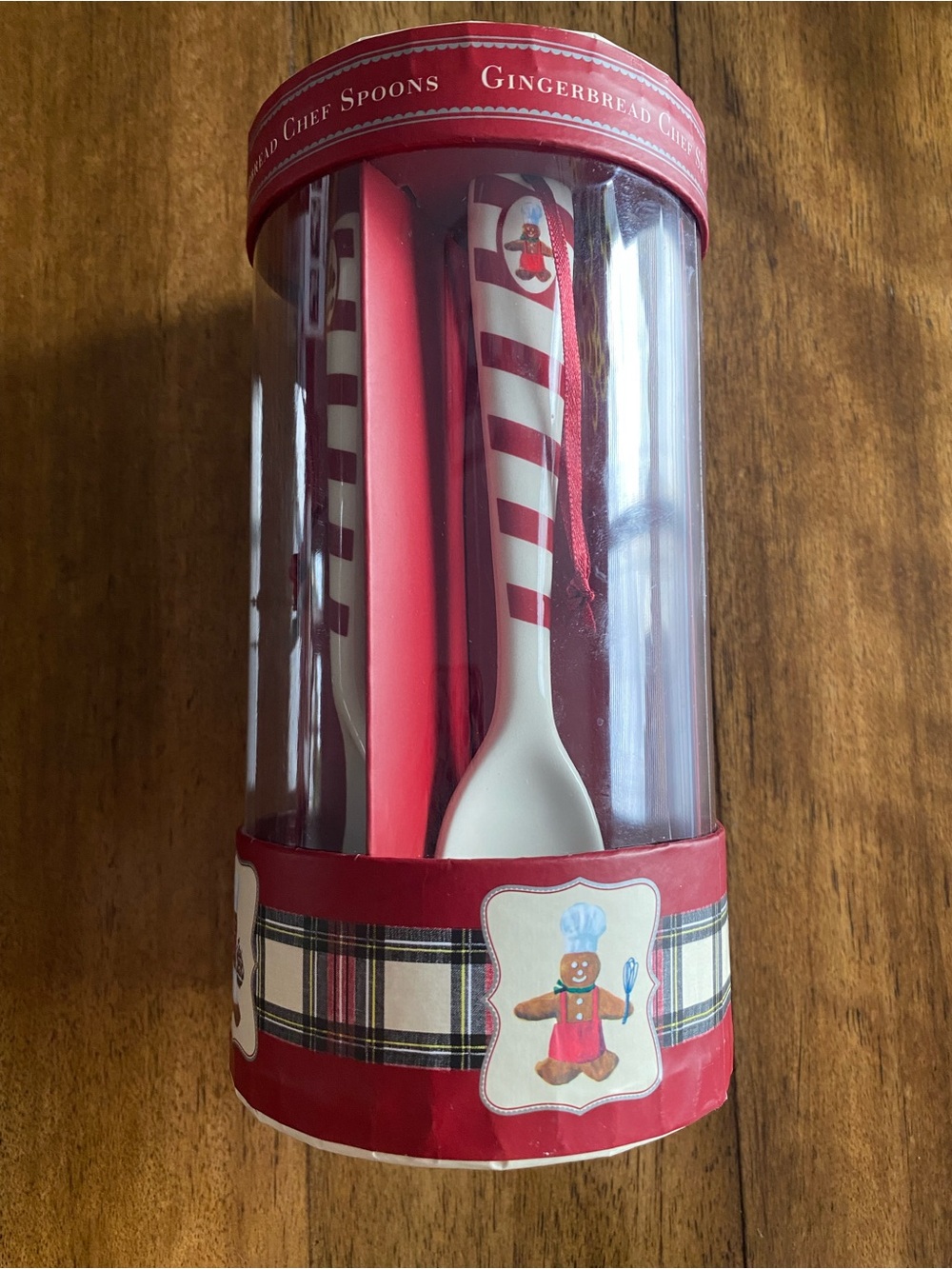 WILLIAMS-SONOMA GINGERBREAD CHEF SPOOONS SET